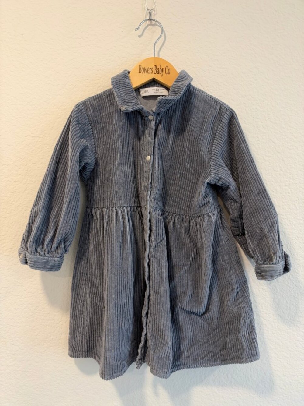 Zara Corduroy Dress 3-4
